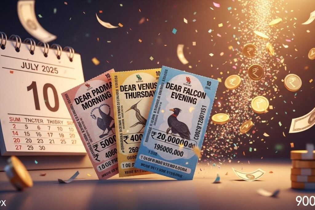 Nagaland Lottery Result Today Live: Winning Numbers For July 10, 2025