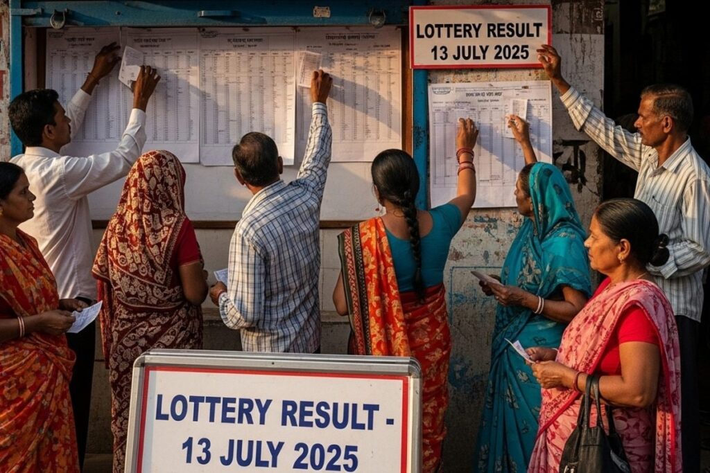Lottery Results Today Live, July 13, 2025: Punjab, Manipur, Sikkim, Goa & Arunachal Winners