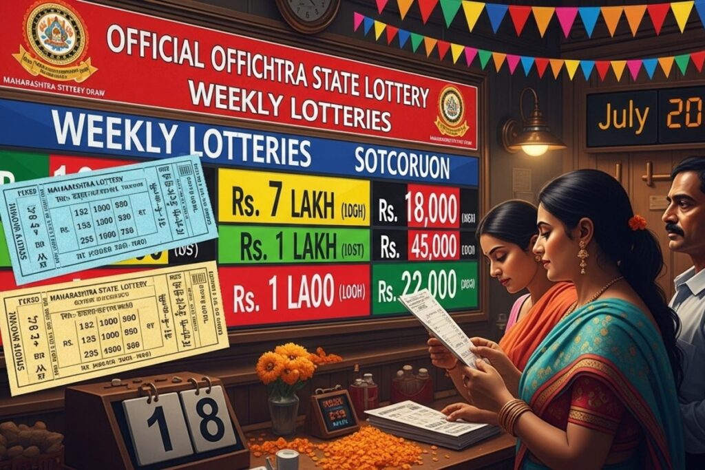 Maharashtra Lottery Result Today Live: Winning Numbers For July 18, 2025