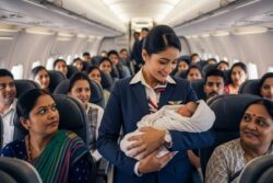 In Safe Hands Mid-Air: Cabin Crew Help Deliver Baby On Mumbai-Bound Air India Flight