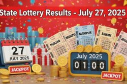 Lottery Results Today, July 27, 2025: Punjab, Manipur, Sikkim, Goa & Arunachal Winning Numbers