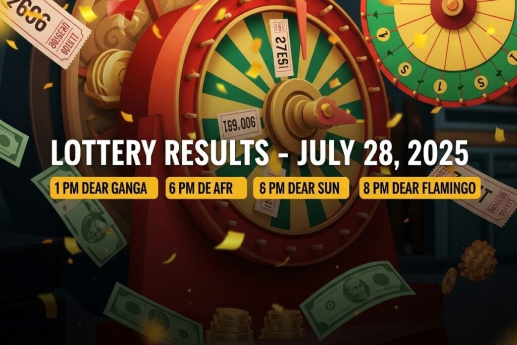 Nagaland Lottery Result Today Live: Winning Numbers For July 28, 2025