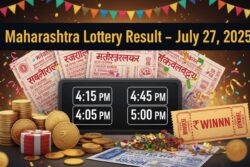 Maharashtra Lottery Result Today Live: Winning Numbers For July 27, 2025