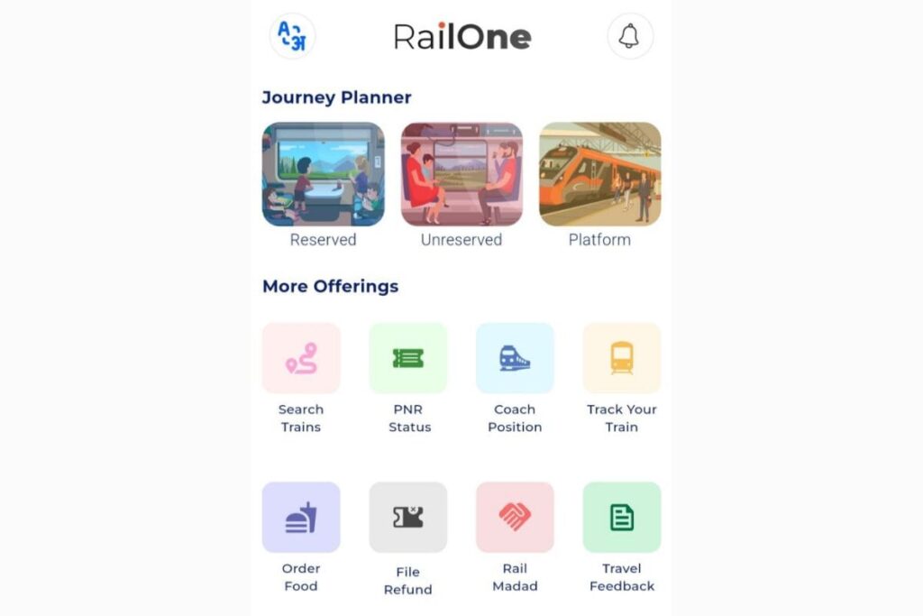 RailOne App Launched: Indian Railways Brings All Passenger Services Under One Roof