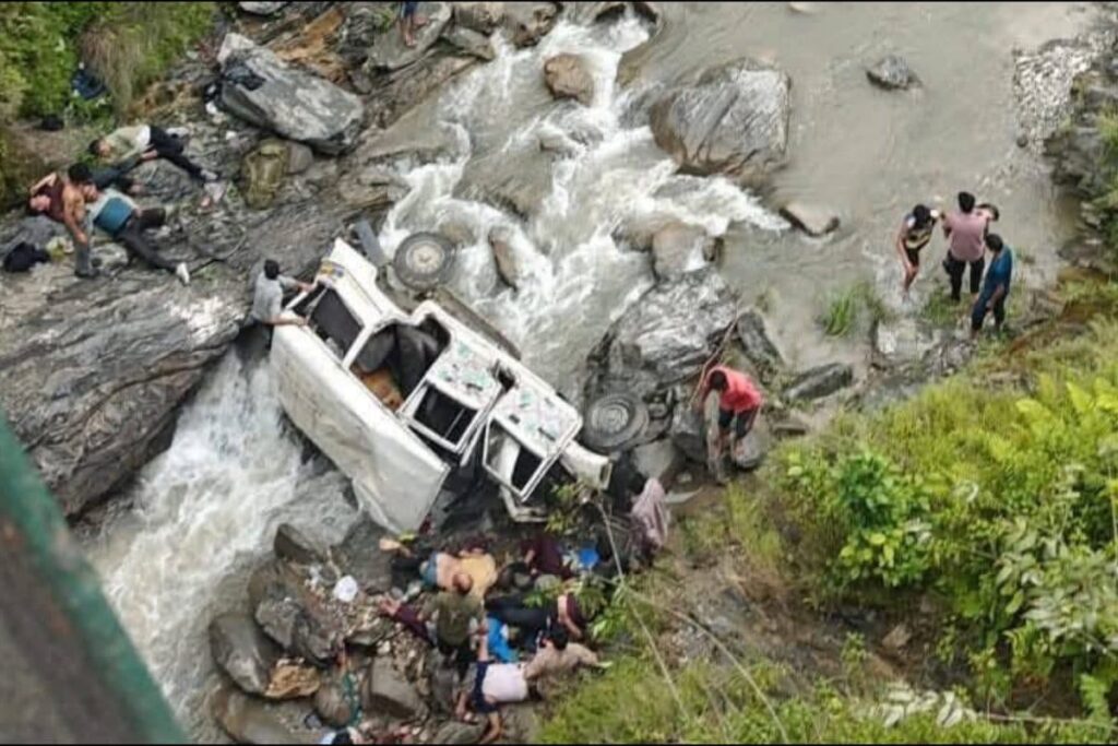 8 Dead After Vehicle Plunges Into Gorge In Uttarakhand's Pithoragarh