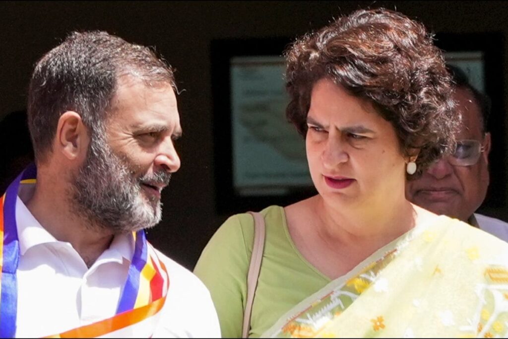 Congress Marks One Year Of Rahul Gandhi As LoP, But It’s Priyanka Who Stole The Spotlight