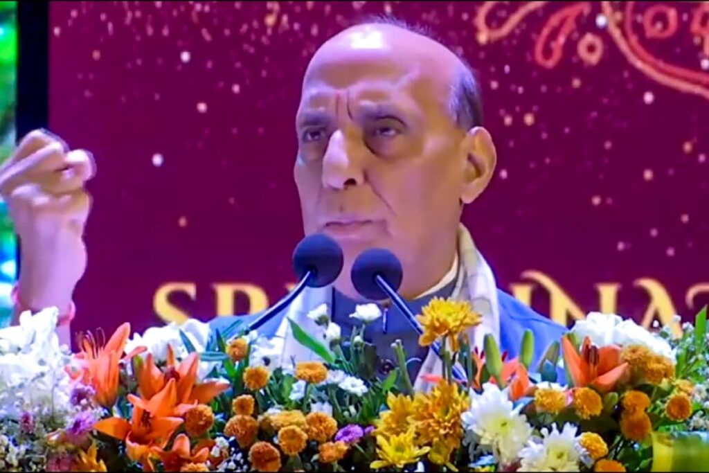 'Innocents Killed In Name Of Dharma': Rajnath Singh Says Terror Camps Destroyed Based On Karma