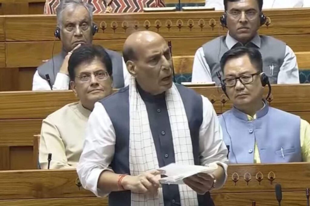 'Sudarshan Chakra Utha Liya': Top Quotes From Rajnath Singh's Operation Sindoor Speech In Lok Sabha