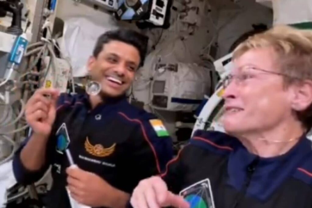 'I've Become A Water Bender': Shubhanshu Shukla Dazzles With Zero-Gravity Tricks Aboard ISS