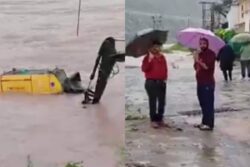 Heavy Rain Triggers Landslides, Flash Floods In Jammu; 3 Dead, Several Roads Shut