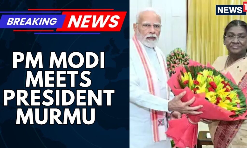PM Modi Meets President Droupadi Murmu At Rashtrapati Bhavan | News18 Breaking