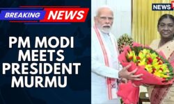 PM Modi Meets President Droupadi Murmu At Rashtrapati Bhavan | News18 Breaking