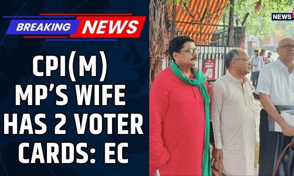 INDIA Bloc Embarrassed in SIR Row: CPI(ML) MP’s Wife Has 2 Voter IDs, Says EC | Bihar SIR | News18
