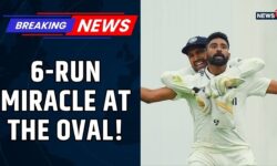 India Wins Oval Thriller by 6 Runs | Siraj’s 5-Wicket Magic Seals Series 2-2 | IND vs ENG News