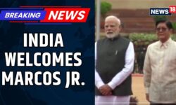 PM Modi And President Murmu Welcome The Philippines President Marcos On His Five-Day Visit To India
