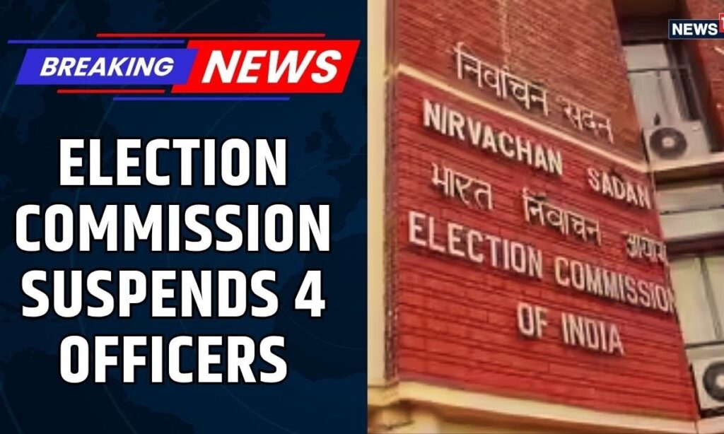 Election Commission Suspends Officers Over Voter Fraud Scandal Erupts | Voter List | Rahul Gandhi