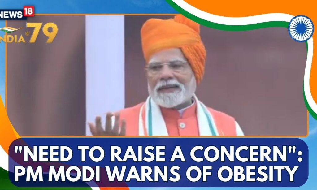 "Need to raise a concern": PM Modi Warns Of Obesity | PM Modi Speech | Independence Day 2025