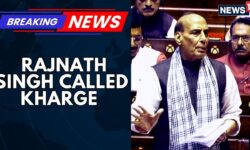 Defence Minister Rajnath Singh Called Kharge Seeking Support, Ahead Of The Crucial VP Election