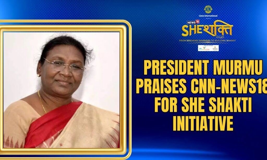 President Droupadi Murmu Delivers Opening Address At News18 #SheShakti2025 Delhi | Woman Empowerment
