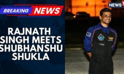 Rajnath Singh Meets Astronaut Shubhanshu Shukla After Successful Axiom-4 Mission
