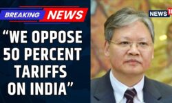 Standing Firmly With India Against Trump's Tariffs, Says China | India China Relations | News18
