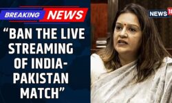 Priyanka Chaturvedi Demands A Ban On Live Streaming The India-Pakistan Match | Asia Cup | News18