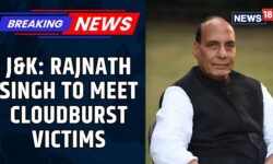 Rajnath Singh Visits Cloudburst-Hit Chishoti Village In J&K; Death Toll Rises To 65 | News18