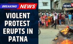 Violent Protest Erupts In Patna After Two Children Found Dead In Parked Car | Bihar News | News18