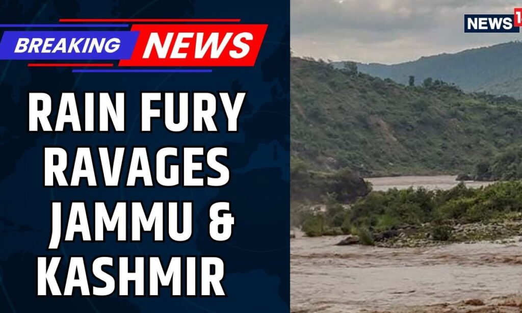 Rain Fury Ravages Jammu And Kashmir, Heavy Rains Disrupt Phone Services | Cloudburst | News18