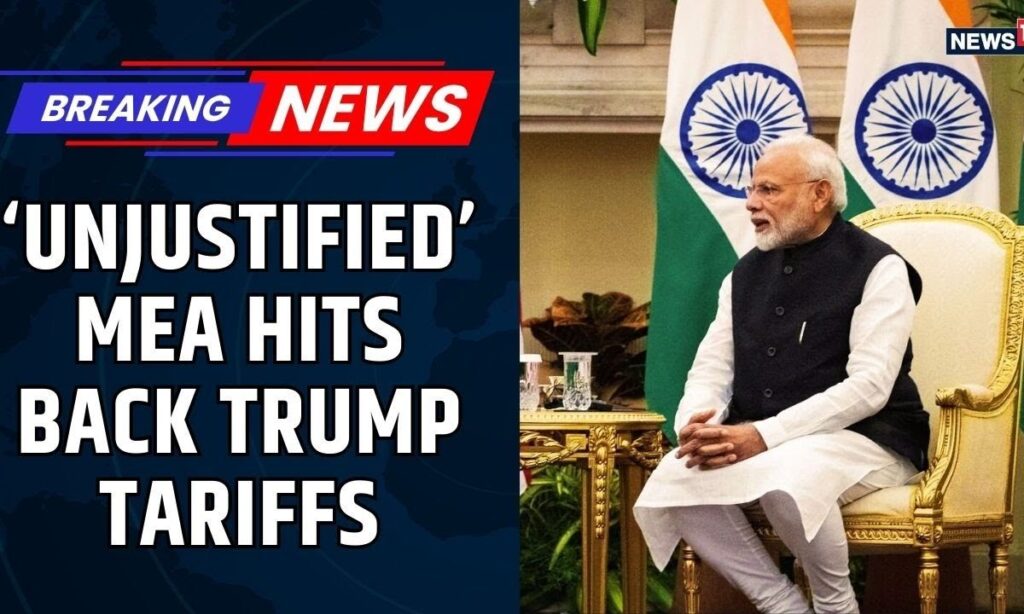 India Hits Back at Trump’s Tariffs | MoS MEA Kirti Calls Regime “Unjustified” | US-India News