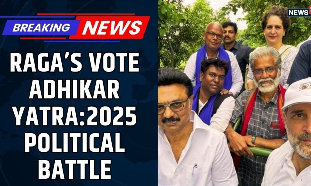 Rahul Gandhi’s Voter Adhikar Yatra | Congress Pushes for Electoral Rights | BJP vs Congress Showdown