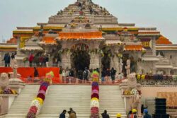 After Pran Pratishtha, Ayodhya Ram Mandir Readies For Grand Flag Hoisting Event