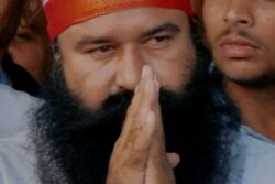 Rape Convict Gurmeet Ram Rahim Walks Out Of Haryana Jail Again On 40-Day Parole