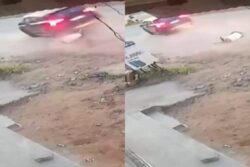 Caught On Cam: Retired Army Captain Mowed Down, Dragged By Speeding Car In Jaipur