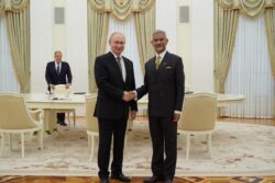 EAM Jaishankar Meets President Putin In Moscow