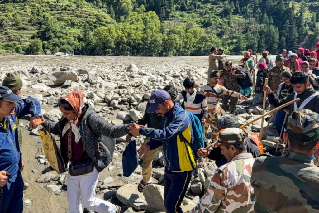 Search Operations Continue In Uttarakhand's Dharali Days After Cloudburst, Many Remain Missing