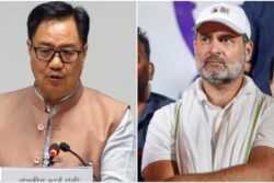 'A Roadshow, 5 Foreign Trips': Kiren Rijiju Jibes At Rahul Gandhi’s 'Gujarat Win' Claim