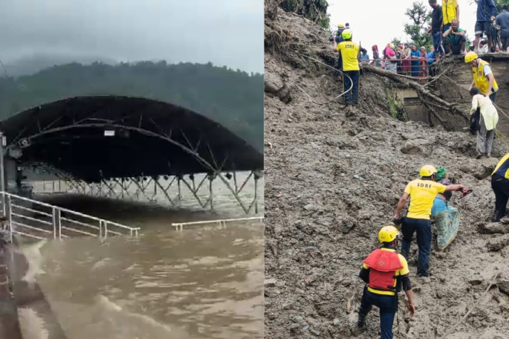 Uttarakhand Landslides: Ganga Ghats Evacuated As River Flowing In Spate, IMD Issues Red Alert