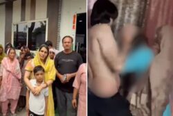 Noida Shocker: Woman Set Ablaze On Staircase In Dowry Killing, Video Surfaces