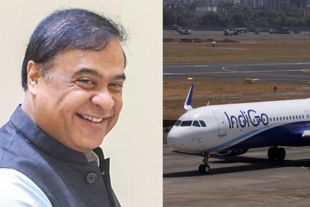 Guwahati-Bound Indigo Flight Carrying Himanta Sarma Diverted To Agartala Due To Bad Weather
