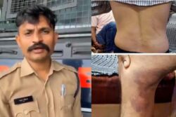 Senior Police Official Assaults Constable With Belt After After Pet Dog Goes Missing In MP