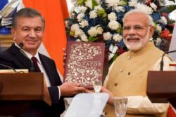 PM Modi Reaffirms Resolve To Foster Bilateral Ties In Phone Call With Uzbek President