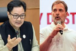 ‘Bogus, Tarnish EC's Image’: Kiren Rijiju Hits Back At Rahul Gandhi's ‘Vote Theft’ Claims