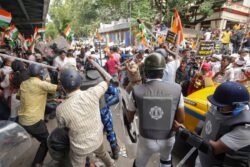 Chaos Erupts At RG Kar Protest, Victim’s Mother Says Police Roughed Her Up Without Provocation