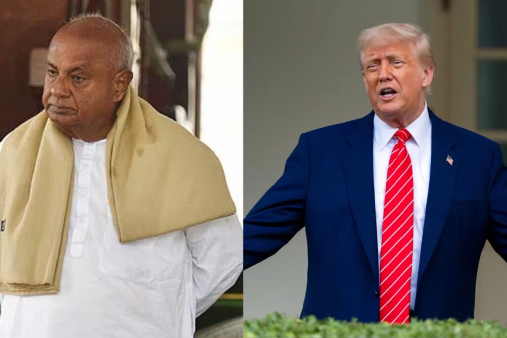 ‘Volatile…’: Ex-PM Deve Gowda Slams Opposition For Endorsing Trump's ‘Dead Economy’ Remark