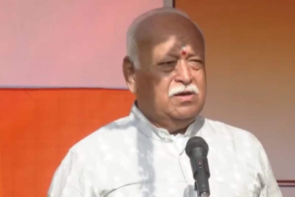RSS Chief Mohan Bhagwat Urges India To Lead World Towards Peace And Harmony On I-Day