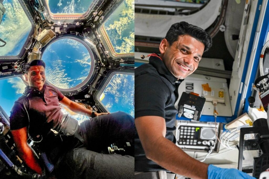 ‘Amid Darkness, India Appears In Full Glory’: Shubhanshu Shukla Describes View From Space