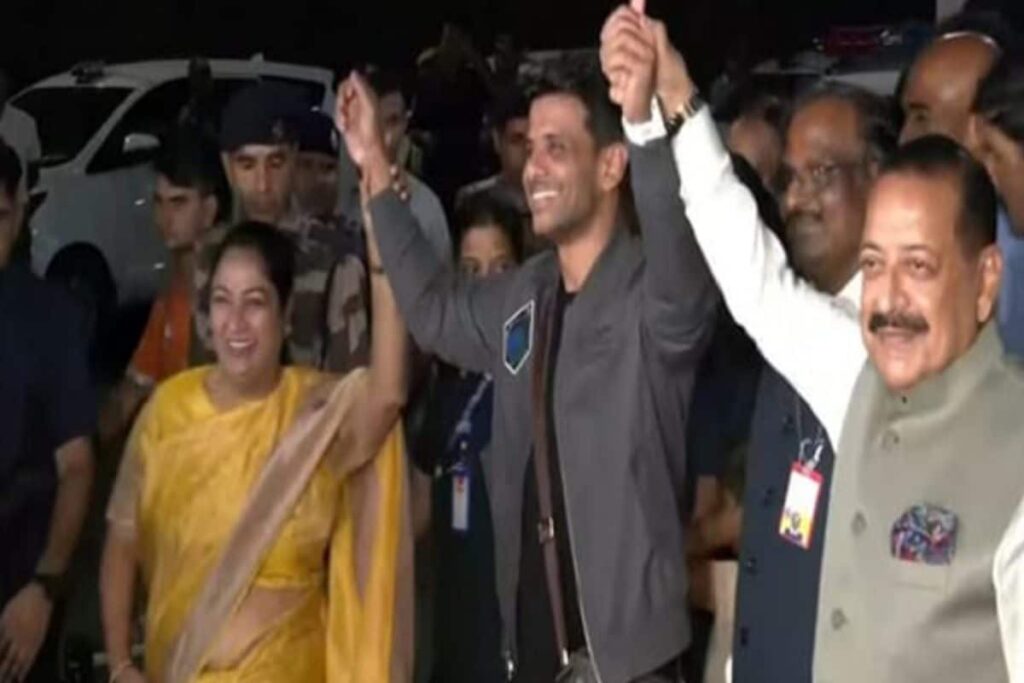 'Moment Of Pride': Spacefarer Shubhanshu Shukla Lands In Delhi; Welcomed By Jitendra Singh, Rekha Gupta