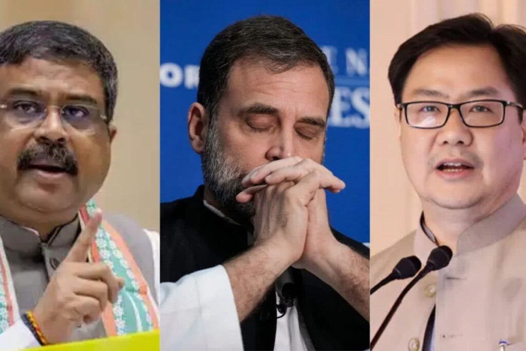 'Immature And Hateful': Top BJP Ministers Blast Rahul Gandhi Over 'Arun Jaitley Threat' Claim