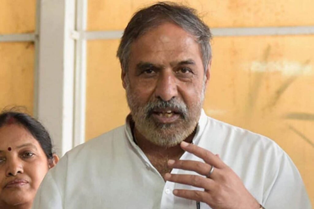 Congress Leader Anand Sharma Resigns As Foreign Affairs Dept Chairman